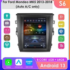 Autoradio 9.7" Android 13 per Ford Mondeo MK5 2013-2018 GPS BT DAB + Radio 6+64GB