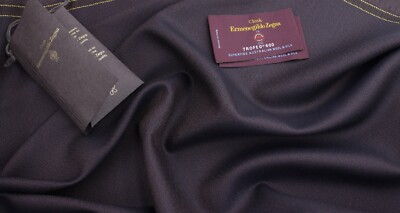 Ermenegildo Zegna Trofeo 600 wool & silk suiting fabric, luxury