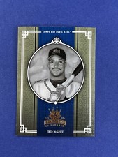 2005 Diamond Kings ~ Fred McGriff ~ Black & White ~ 223 ~ Devil Rays
