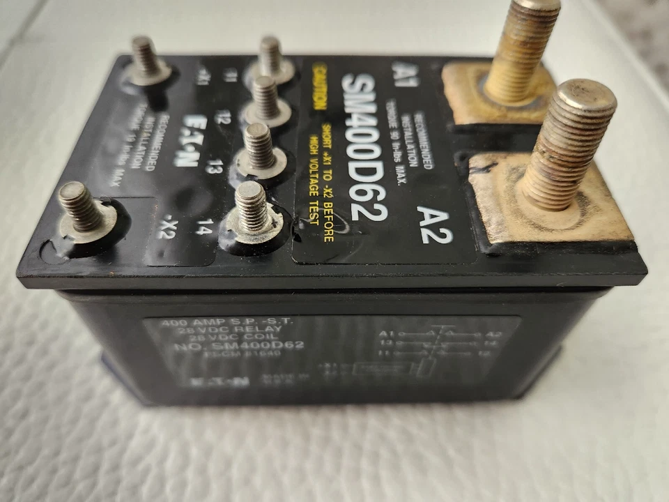 SM400D62 Relay learjet as removed 30 days warranty - Image 2 of 3