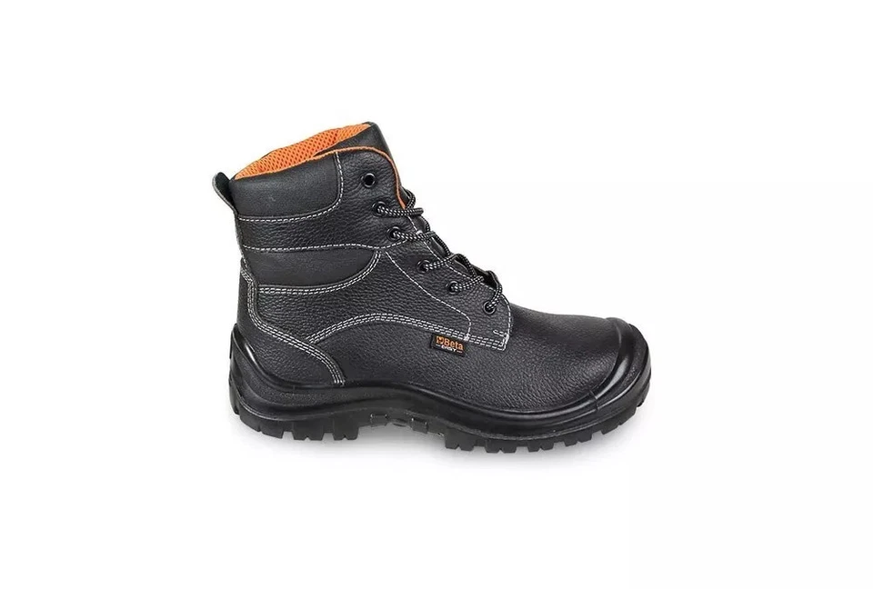 BETA UTENSILI SPA BETA 7239C SCARPE ANTINFORTUNISTICHE ALTE PELLE BLACK (S3) STIVALETTI