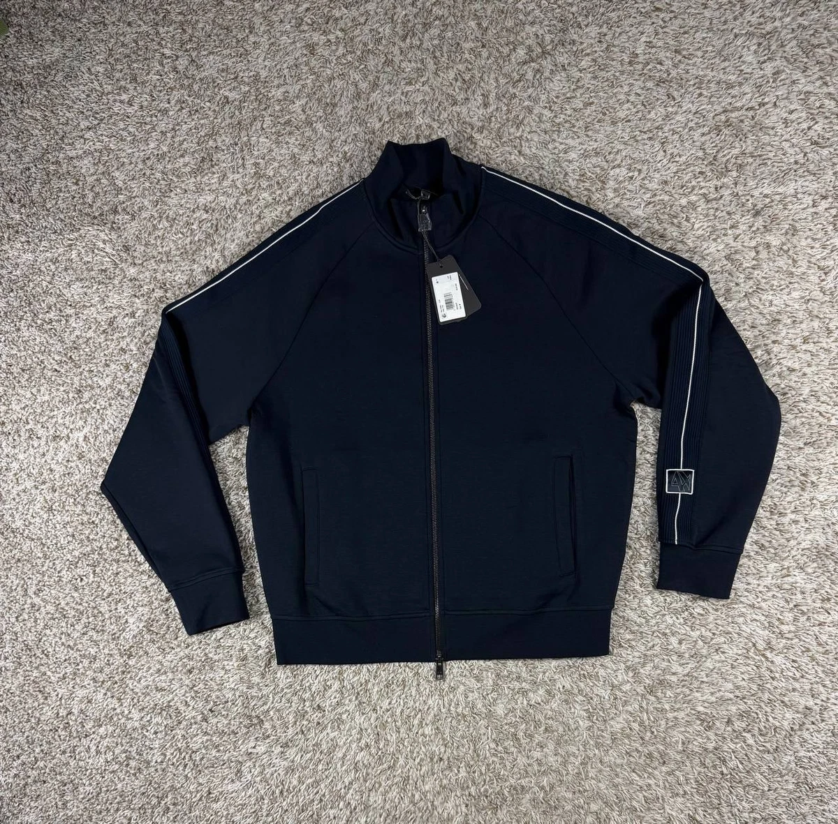 25+ Armani Exchange Blue Hoodies & Sweatshirts for Men for sale 