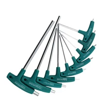 1.5mm-10mm Wrench T-Handle Hex Allen Key Screws Screwdriver Driver Tools Set new
