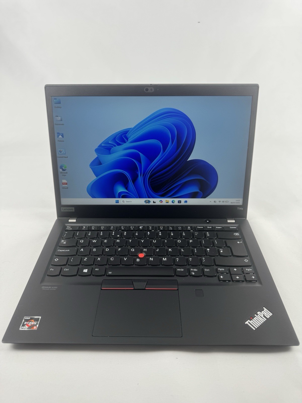 Lenovo ThinkPad T14s Gen1 AMD Ryzen 5 PRO 16GB RAM 256GB SSD Top Zustand QWERTY