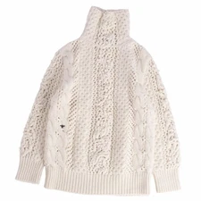 Dior Christian Knit 2022 Sweater Pullover Bee Embroidered Wool Used MOLO-0
