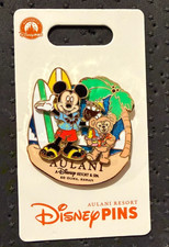 Disney Pin- Aulani Resort: Mickey Mouse Duffy Bear pin-on-pin design