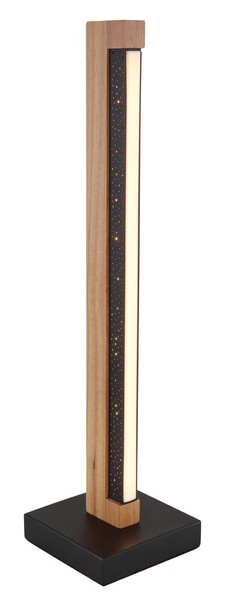 Globo T Starla Tischleuchte Metall Schwarz Matt, Led - 48 Cm, Warmweiß, 800 Lm,-image