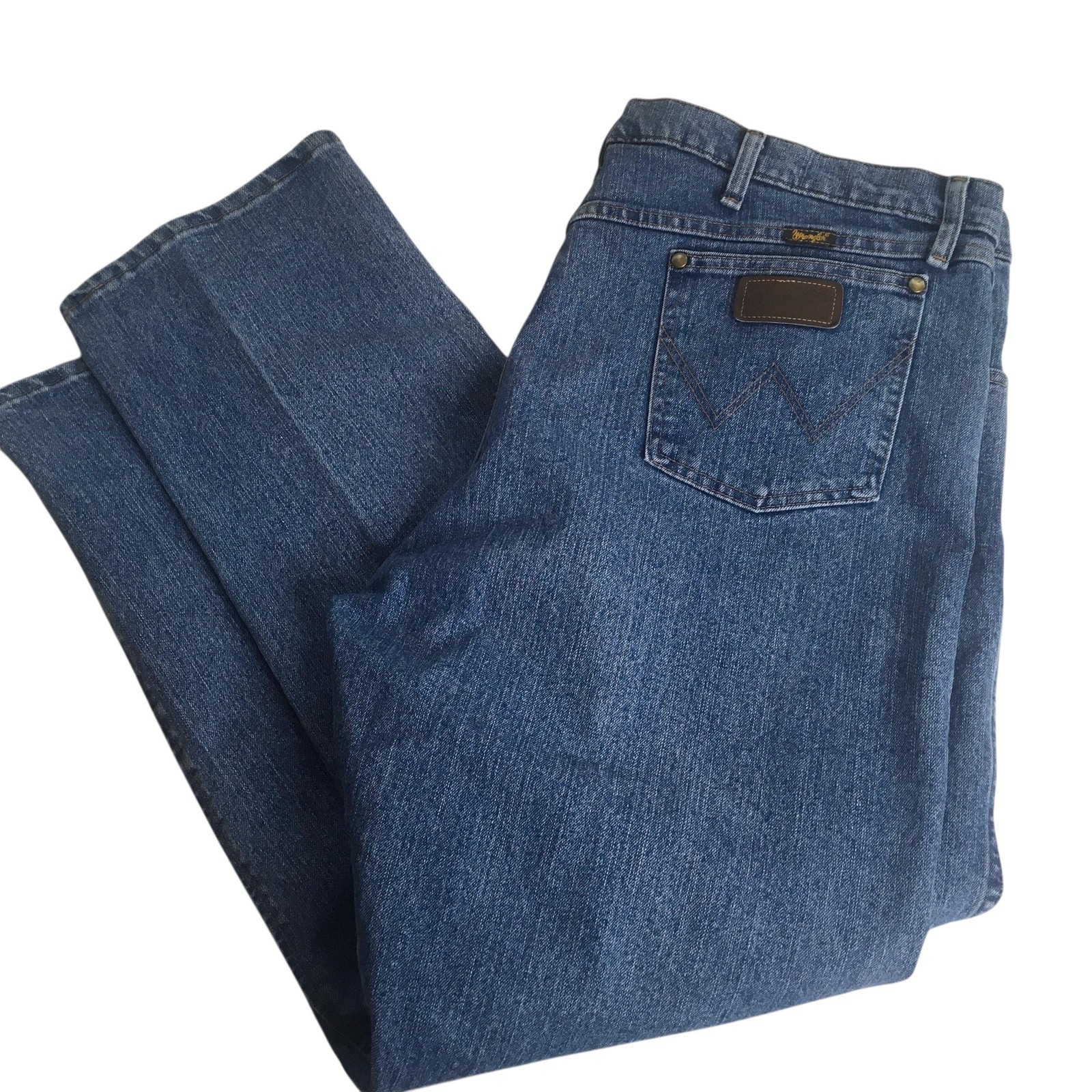 S 42x32 Blue 47macsb Advanced Comfort Regular Fit Denim Pant