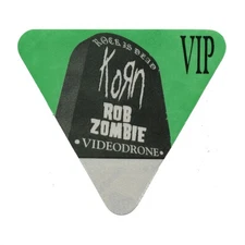 Korn 1999 Issues Concert Tour VIP Backstage Pass