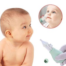 Baby Silicone Nasal Aspirator Suction Nose Cleaner Newborn Safety Tool