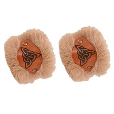 Gauntlet for Cosplay Cycling Wrist Strap Reinforced Band Distinctive Accessory