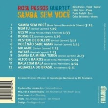 Rosa Passos - Samba Sem Voce CD - CD - F4z