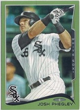 2014 Topps Josh Phegley (White Sox) Retail Green Parallel Card No. 26