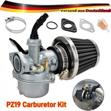 Vergaser PZ19 mit Luftfilter Für 70 90 110 110 125cc KinderQuad Dirtbike Pitbike