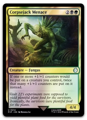 Corpsejack Menace #214 (Foil) (NM) Fallout PIP Magic MTG
