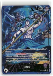 Enel Alternate Art Leader OP15-058 Adventure on Kami's Island