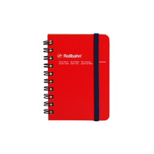 Delfonics Rollbahn Spiral Classic Notebooks: 3 in. x 4 in. Red  mini-memo