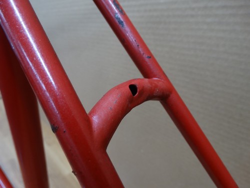 60's STEEL BRITISH ROAD FRAME 58cm FINE CURLY LUGS CAMPAGNOLO DROPOUTS - Picture 10 of 19