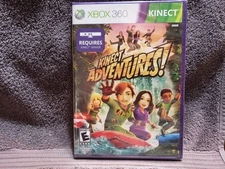 (1FREE) XBOX 360 Kinect Adventures! NEW (Requires a Kinect Sensor not included)