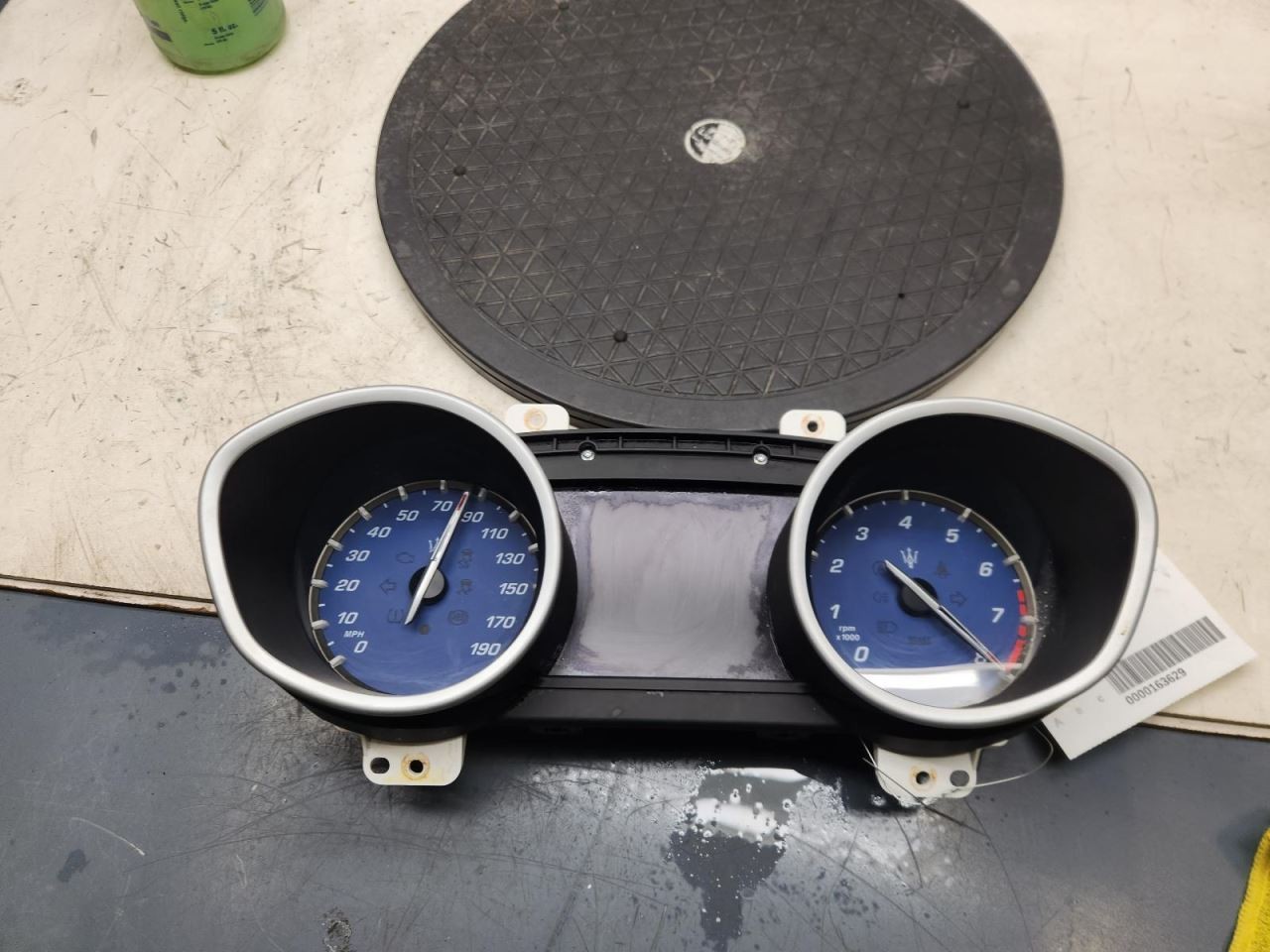 Maserati Ghibli 2018 Instrument cluster