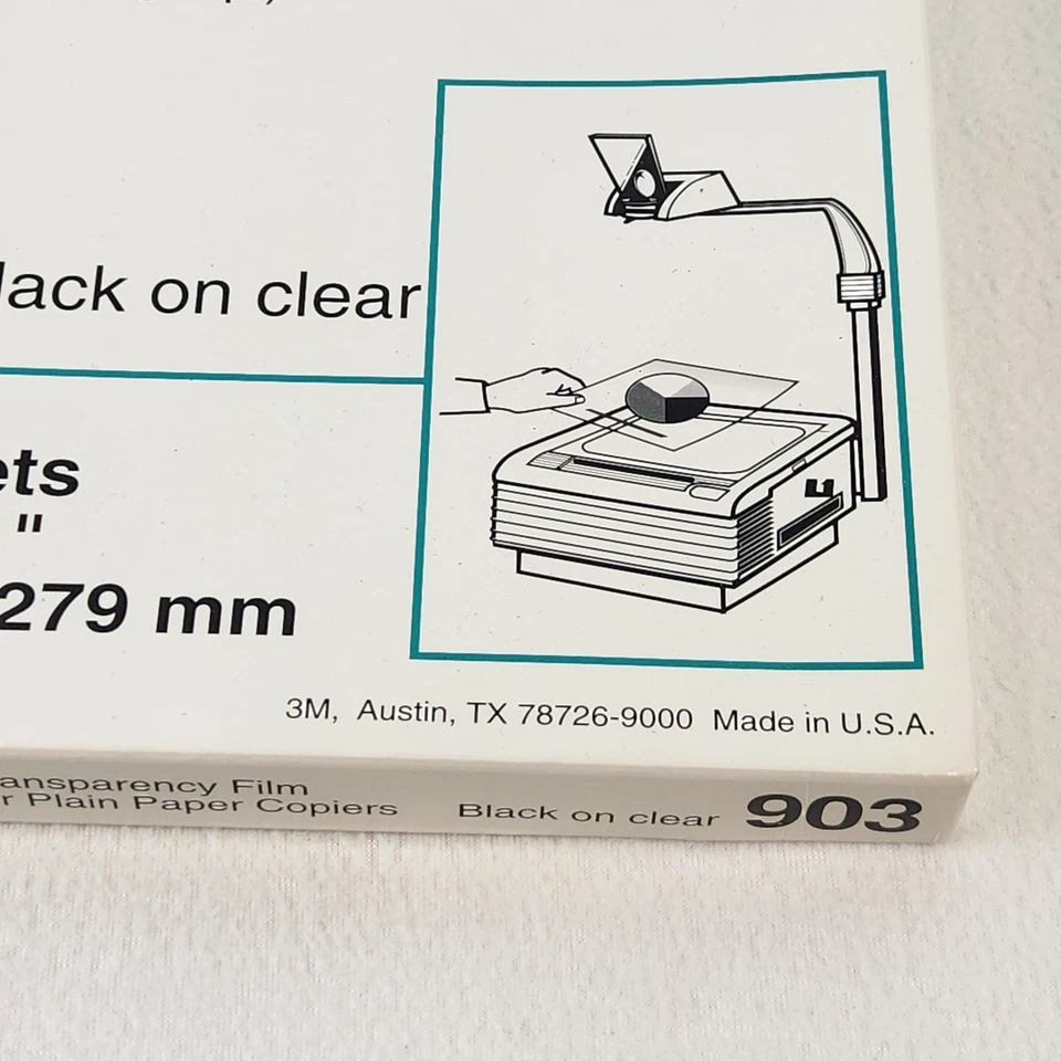 Highland ® 903 Transparency Film For Plain Paper Copiers 8.5x11" Open Box - Image 4 of 4