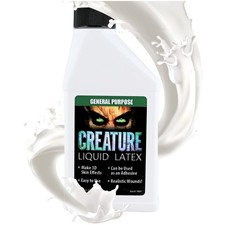 16oz - CLEAR - Creature Liquid Latex, General 16 Fl Oz Pack of 1 , Clear