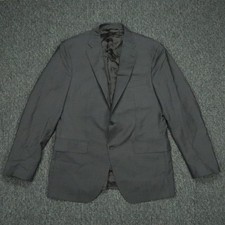 Saks Fifth Avenue Blazer Mens 40R Ermenegildo Zegna Cloth Wool Silk Sport Coat