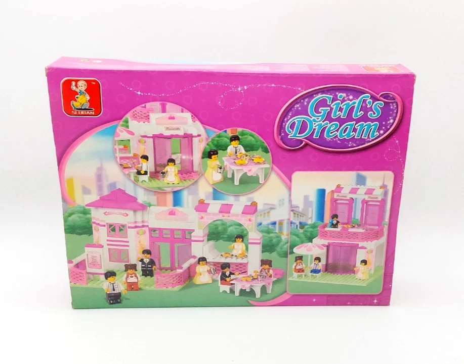 Sluban GIRL'S DREAM ROMANTIC RESTAURANT 306pcs Building Toy Blocks Brand New - Image 4 of 4