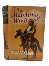 The Marching Wind Leonard Clark 1955 HB Book DJ Hutchinson Tibet Panchen Lama