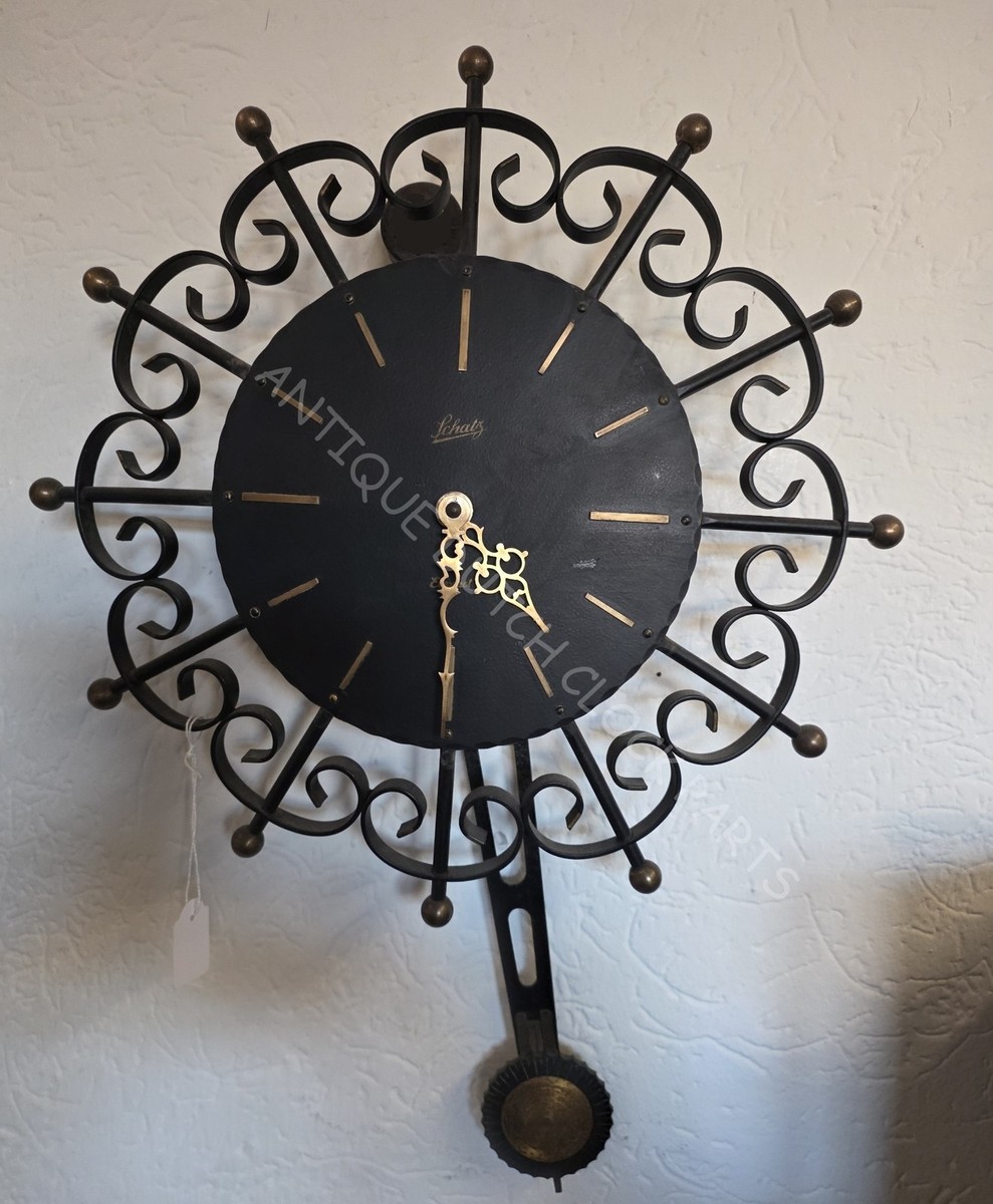 PENDULUM SCHATZ ELEXACTA WALL CLOCK | eBay