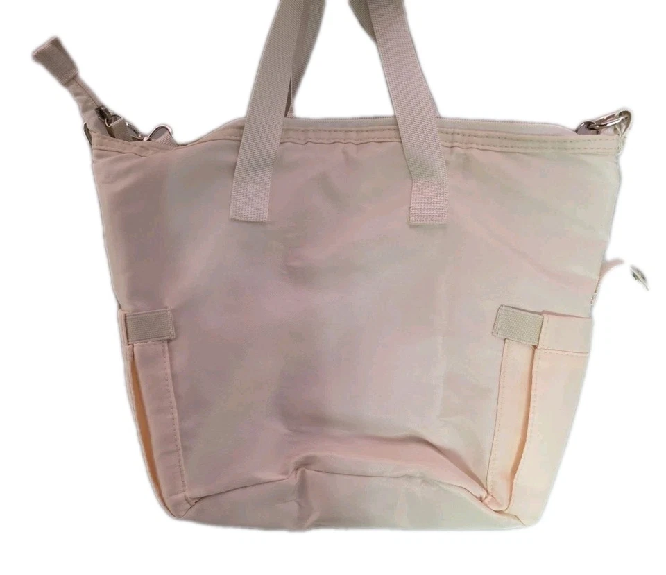 Bolso de Mano Blanco Aislado con Correa para el Hombro para Bebida Caliente Fría - 13×11 Pulgadas Foto 4 de 4