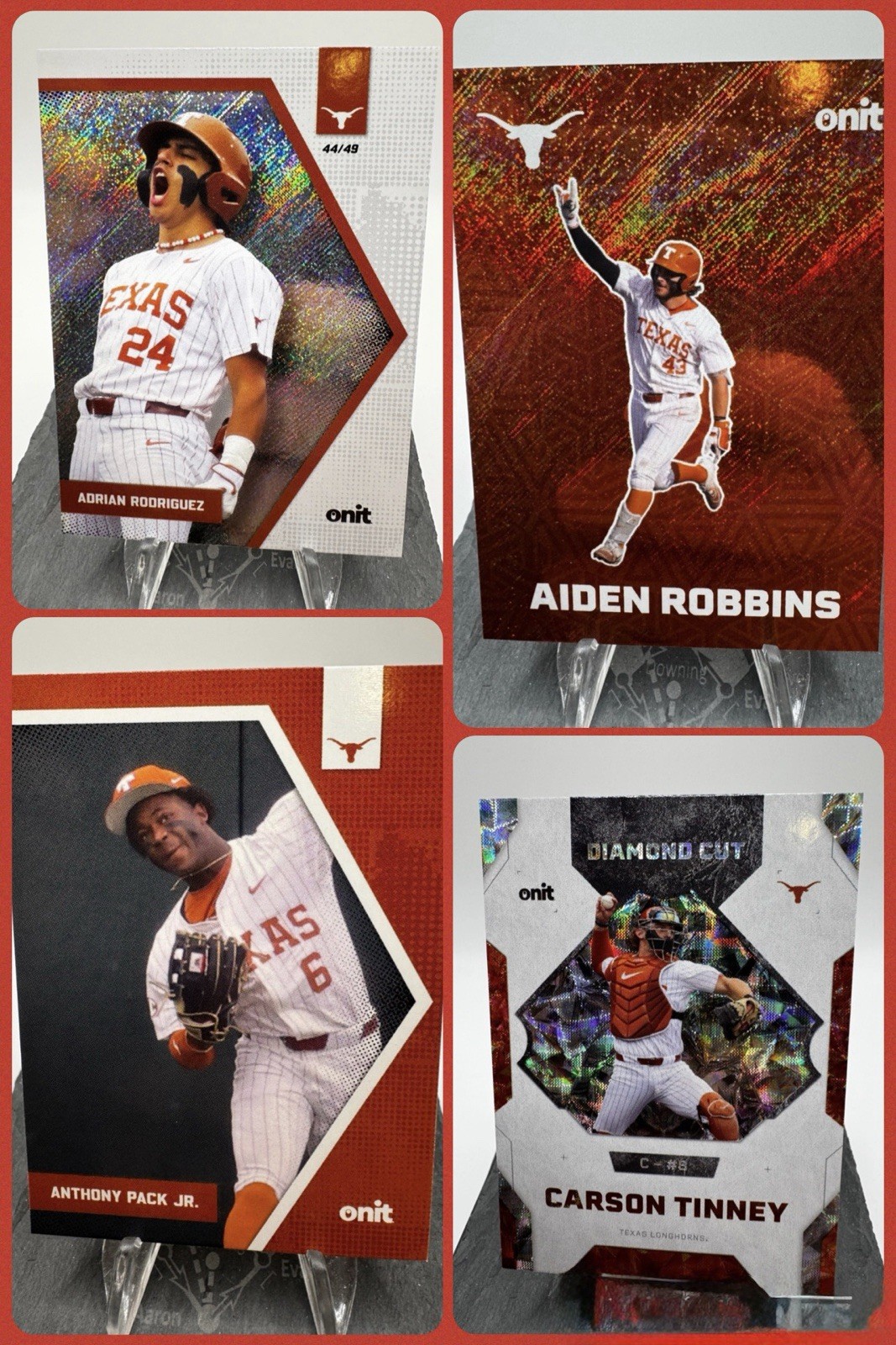 2026 Texas Longhorns Baseball 'YOU PICK' Onit Athlete VoLuMe DiScOuNt Prospects