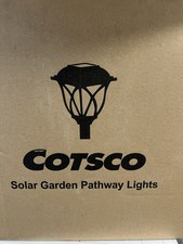 Cotsco Solar Garden Pathway LED Lights  Pack Of 12