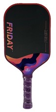 Friday Fever Labs-10 Gen 3 Pickleball Paddle- Carbon Fiber, 16mm, New, Sunset