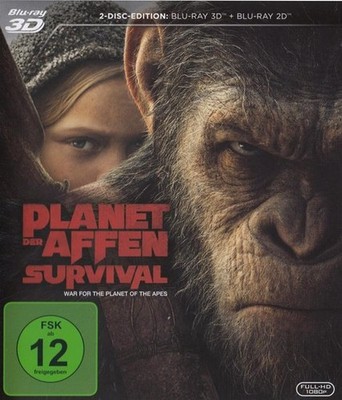 Planet der Affen 3 - Survival (Blu-ray 3D) (Nur Blu-ray 3D Disc)