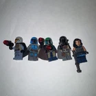 LEGO Star Wars Mandalorian Tribe Lot - 5 Figures - Cara Dune & 4 Mandalorians