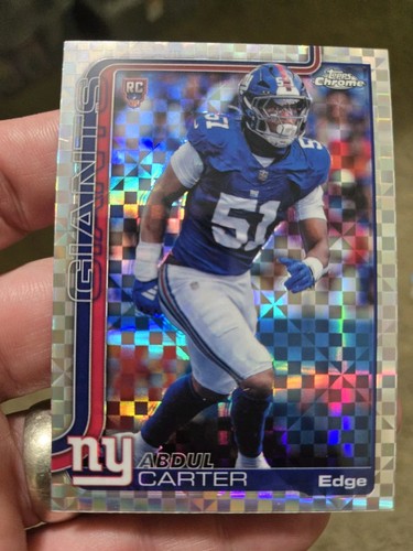 2025 Topps Chrome - Abdul Carter #350 Giants X-Fractor (RC)