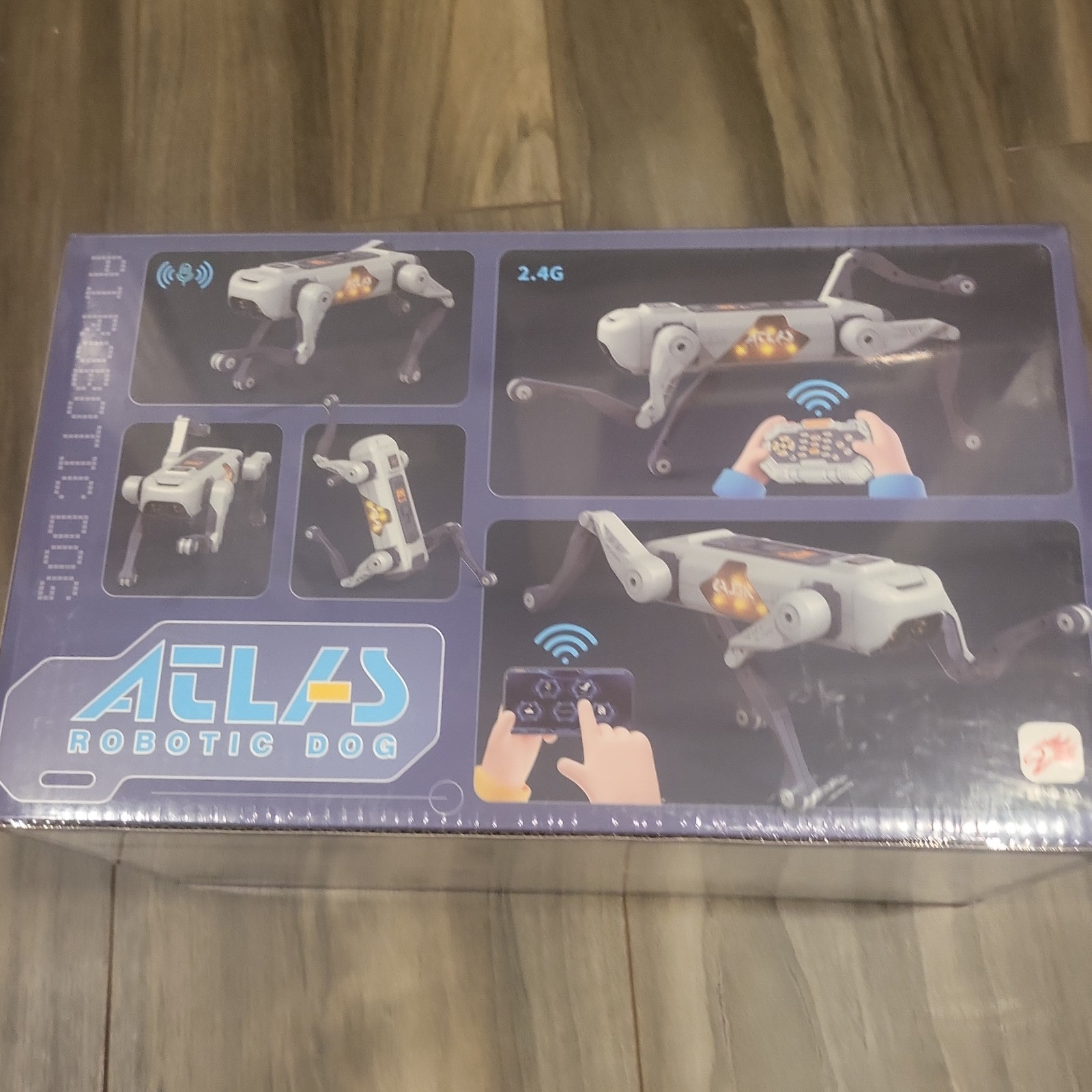 ATLAS Robotic Dog 2.4G Remote & Voice Control Interactive Robot Toy ...