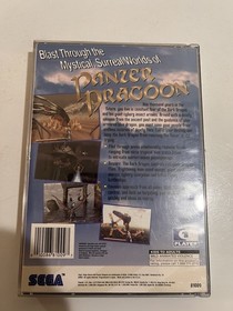 Panzer Dragoon (Sega Saturn, 1995) CIB Complete in Box with Manual Excellent!