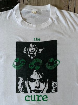 Joy Division The Cure Kurzarm T-Shirt Gr. L Weiß 80S Vintage
