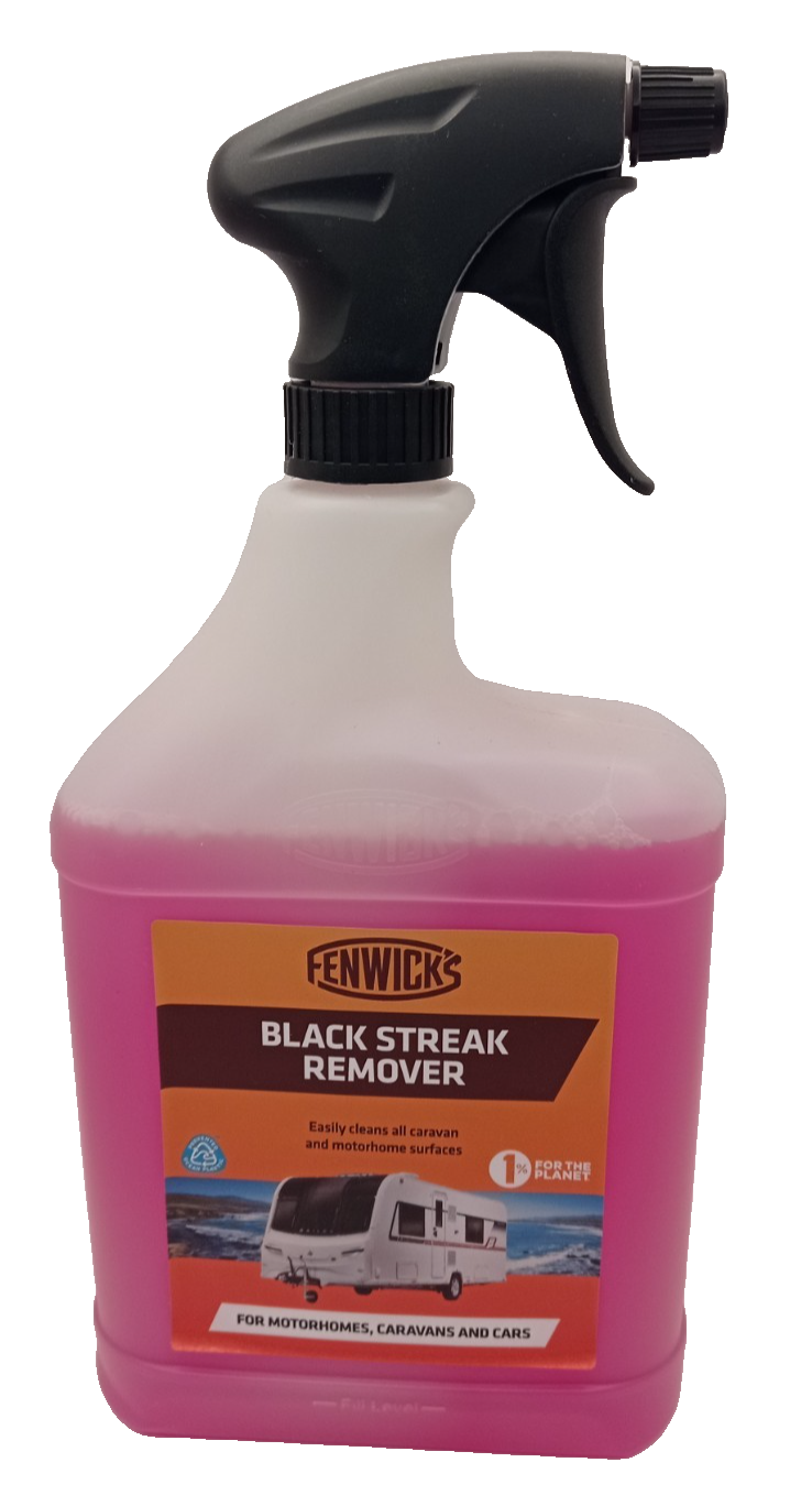 Fenwicks Black Streak Remover Caravan Cleaner Spray Advanced 1L Motorhome
