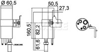 Mahle AD 290 000P Trockner, Klimaanlage FüR Ford Fiesta VI Van