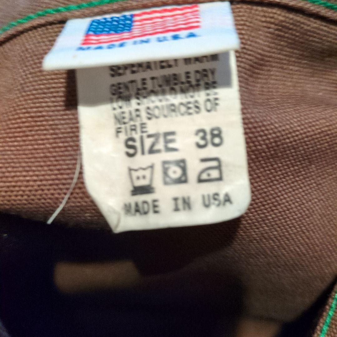 Brown POINTER Chore Coverall Jacket, Size 38, USA - image 10