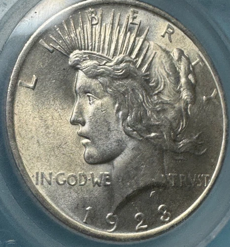 Uncirculated 1923 Peace Silver Dollar 90% Silver