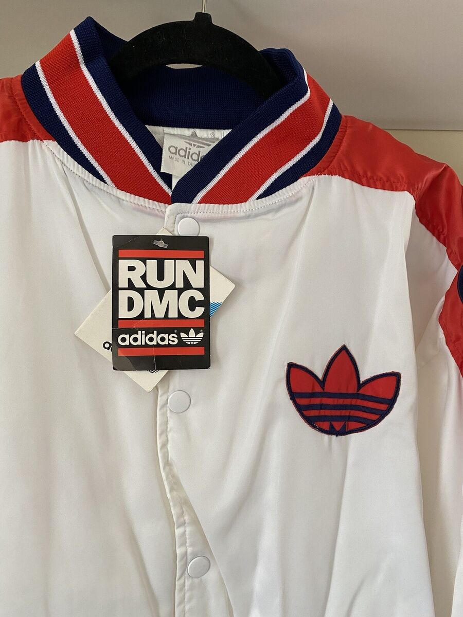 Adidas 1980s Run DMC New With Tags Rare Varsity White & Red Adidas 1980s Run DMC New With Tags Rare Varsity White & Red