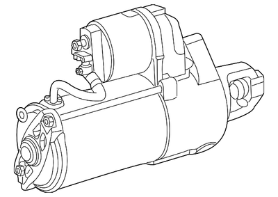 07 08 MERCEDES BENZ Ml Ml320 CDI Starter Motor OEM Lot255 for sale 
