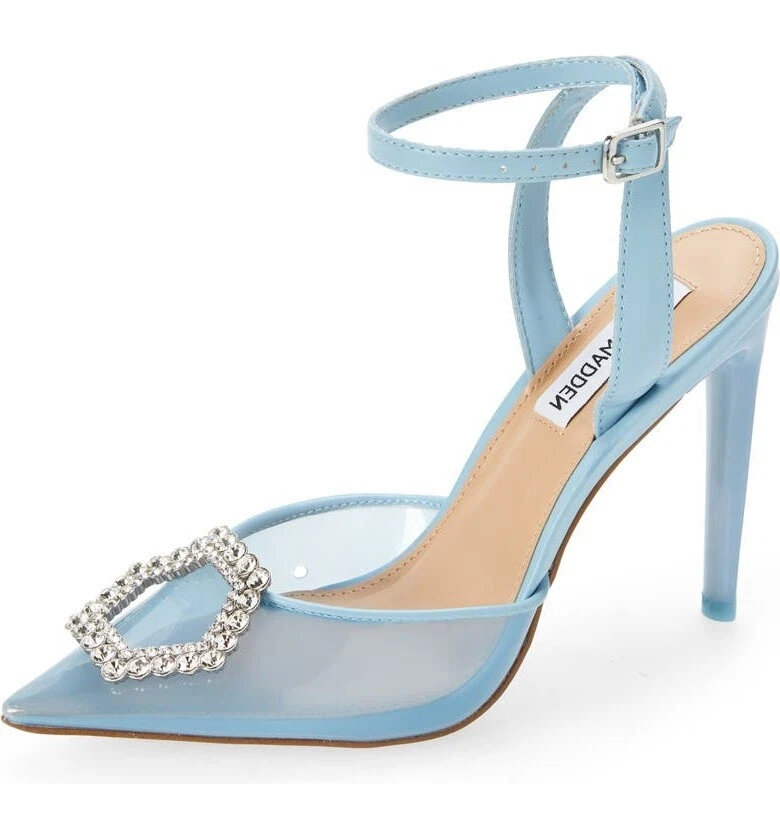 Steve madden best sale blue pumps