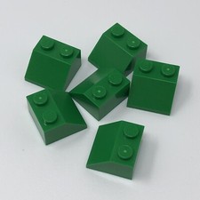3039 LEGO Parts Slope 45 2x2 GREEN 6 