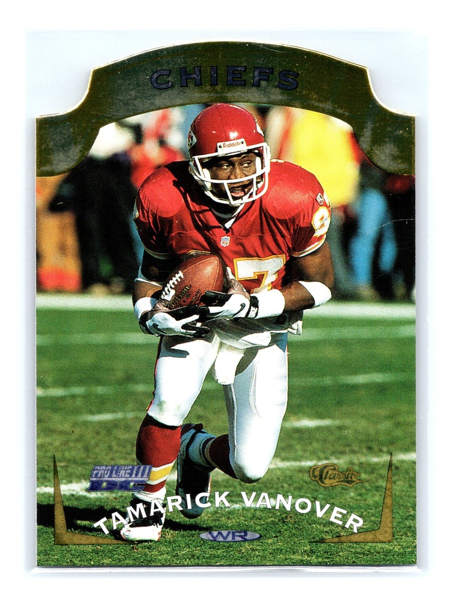 1996 Pro Line DC III Football #95 Tamarick Vanover Kansas City