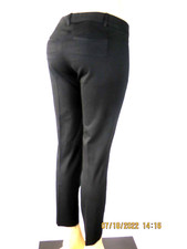 EXPRESS SZ 2 Regular Cotton/Polyest/Spandex Black COLUMNIST Model Pants Trousers